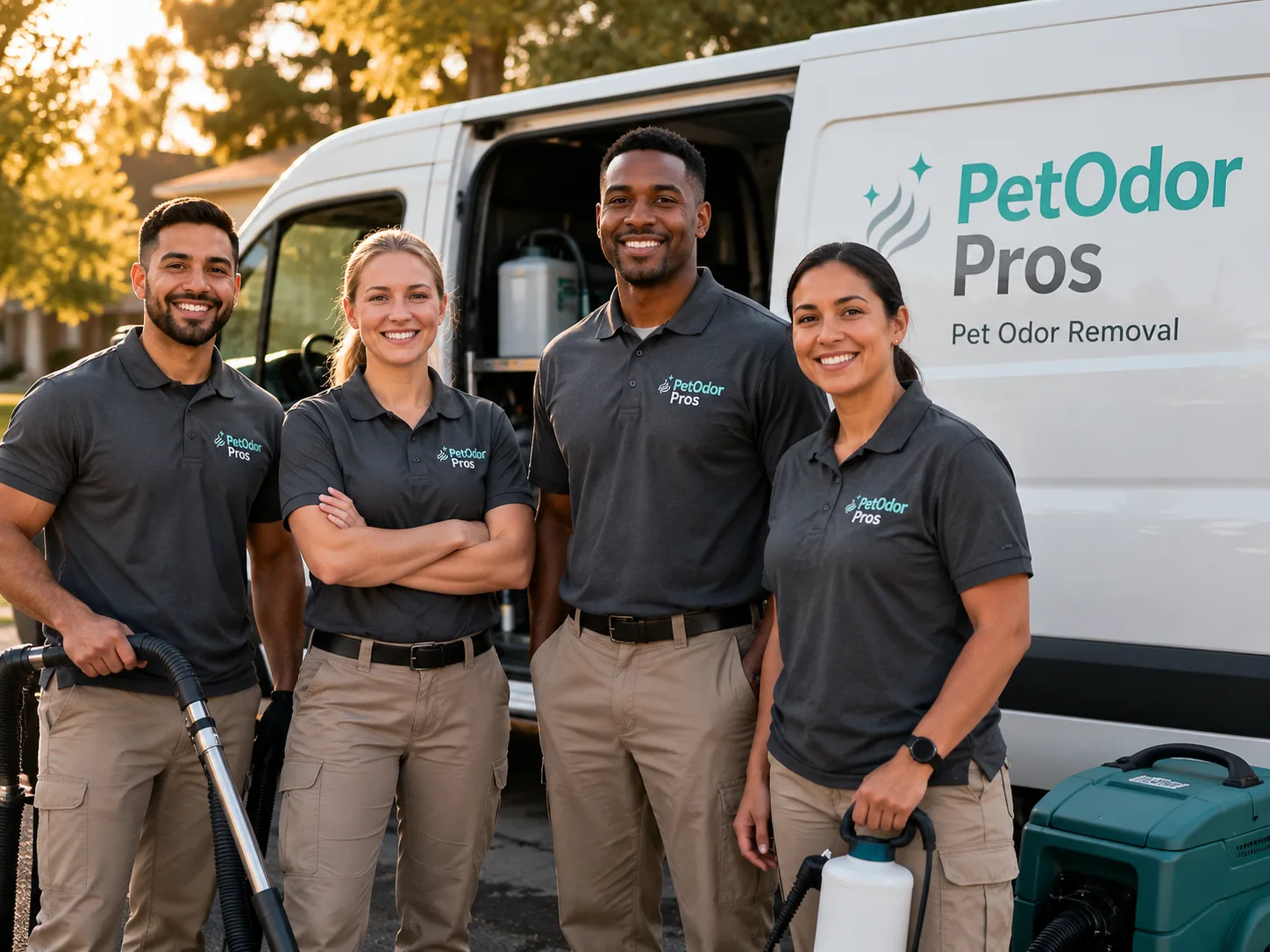 Pet Odor Removal team serving Woodbine, GA